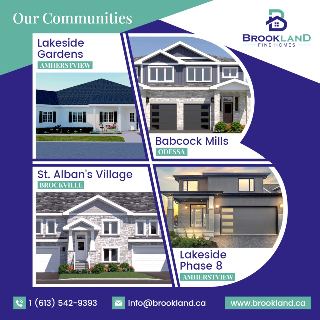 logo design for Brookland Fine Homes